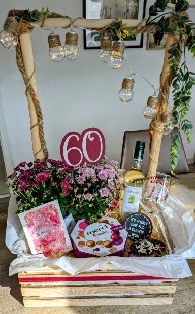 Präsentbox runder Geburtstag