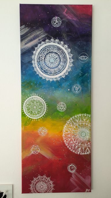 Acryl "absolute Chakra"